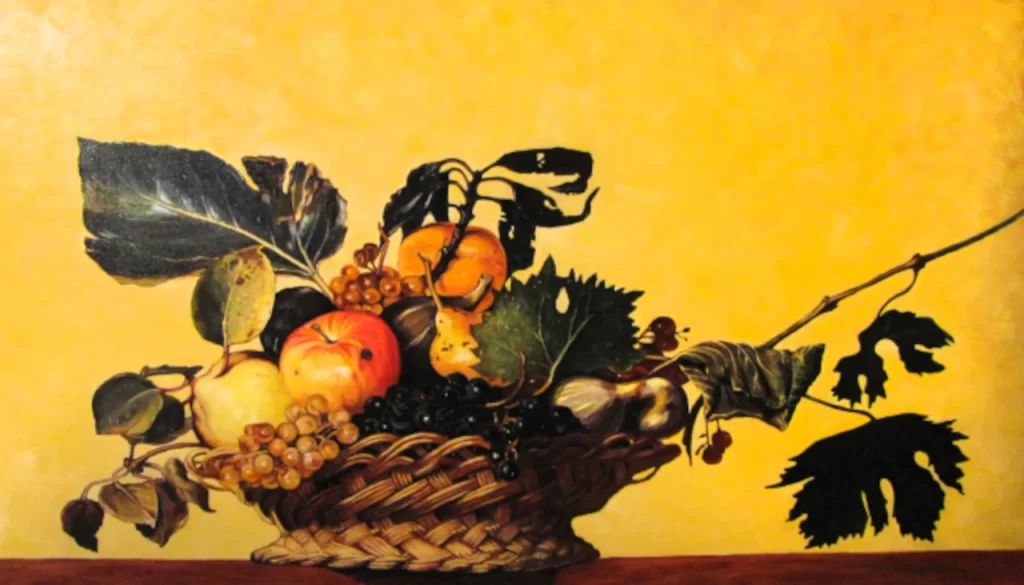 bodegones famosos, caravaggio