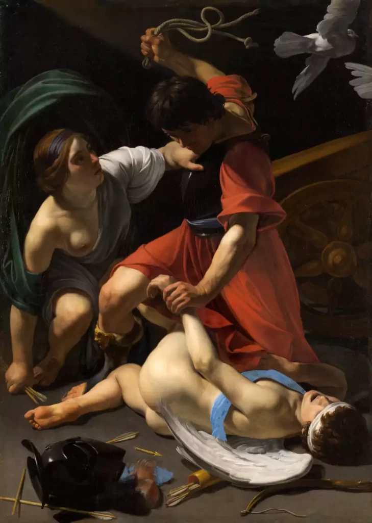 bartolome manfredi, caravaggio influenciado